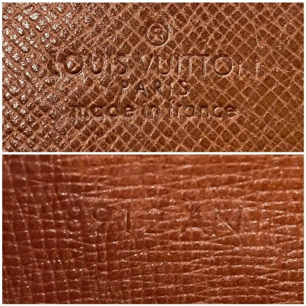 Auth Louis Vuitton Monogram Porte monnaie zip wallet NS121066, 8912AN